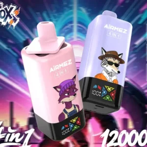Airmez Fox 2v1 120K - detailný pohľad na moderný dizajn a ovládanie príchutí