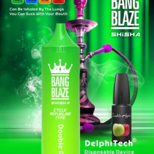 Bang Blaze Shisha 40K - detailný pohľad na shisha štýl dizajn a bezpečný materiál