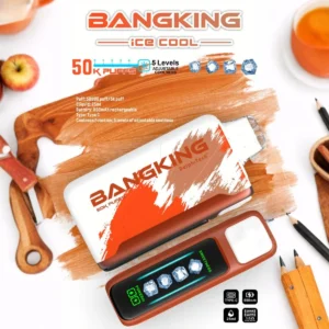 Bang King Ice Cool 50000 - chladivá príchuť a vysoký počet ťahov, bezpečný a kvalitný vaping