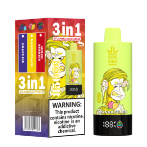 Bang King Triple 85000 3v1 - detailný pohľad na inovatívny dizajn a ovládanie príchutí