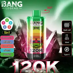 Bang Legend 120K - detailný pohľad na robustný dizajn a bezpečný materiál
